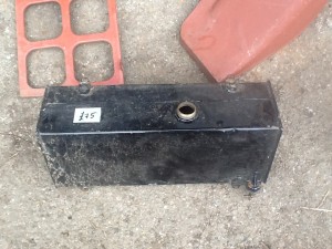 Box saloon fuel tank sound cond £100-00